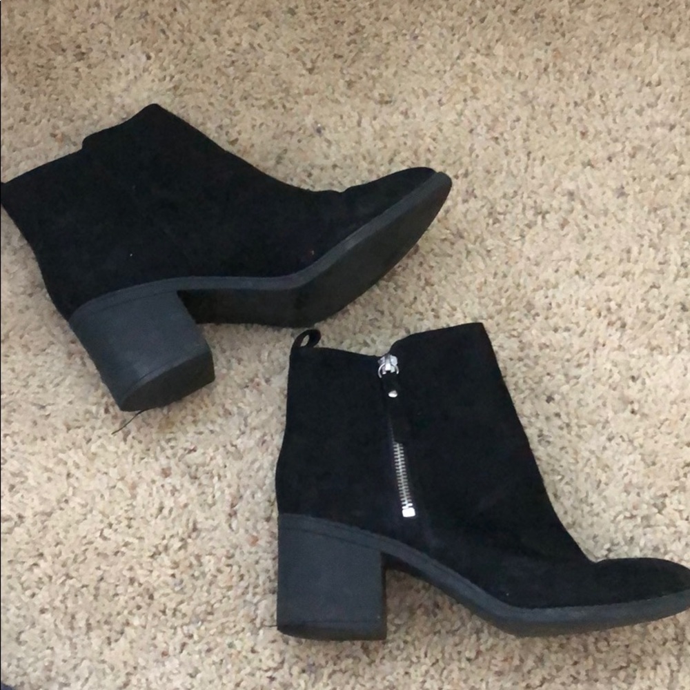 Black booties